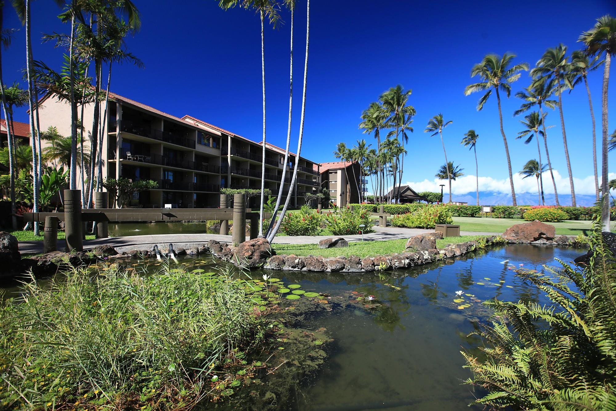 3543 Lower Honoapiilani Road, Unit C107 Lahaina, HI 96761 - Photo 36 of 49 a view of a house with a yard