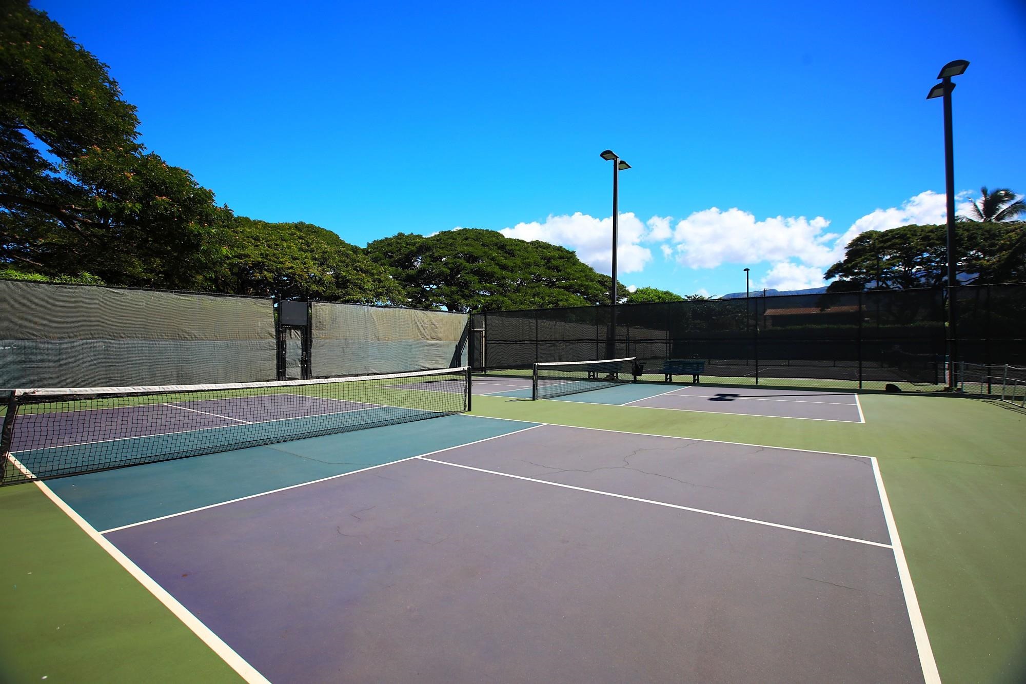3543 Lower Honoapiilani Road, Unit C107 Lahaina, HI 96761 - Photo 45 of 49 a view of a tennis court