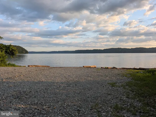 a view of an ocean beach