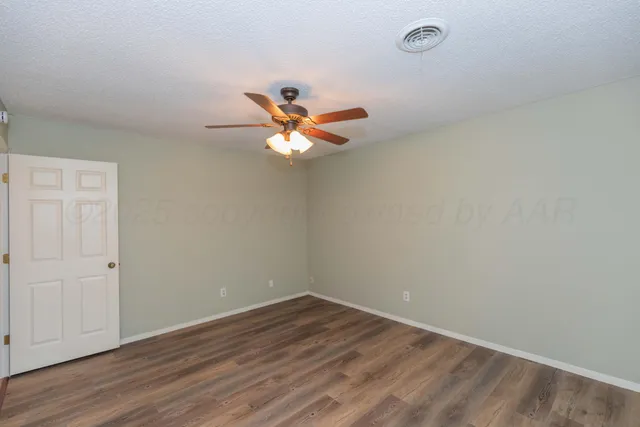 wooden floor in an empty room