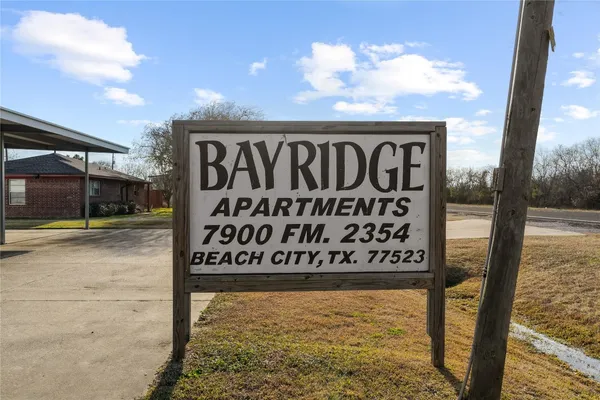 a sign on the side of a building