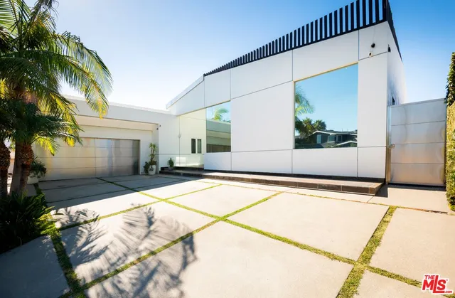 a view of a house with a patio