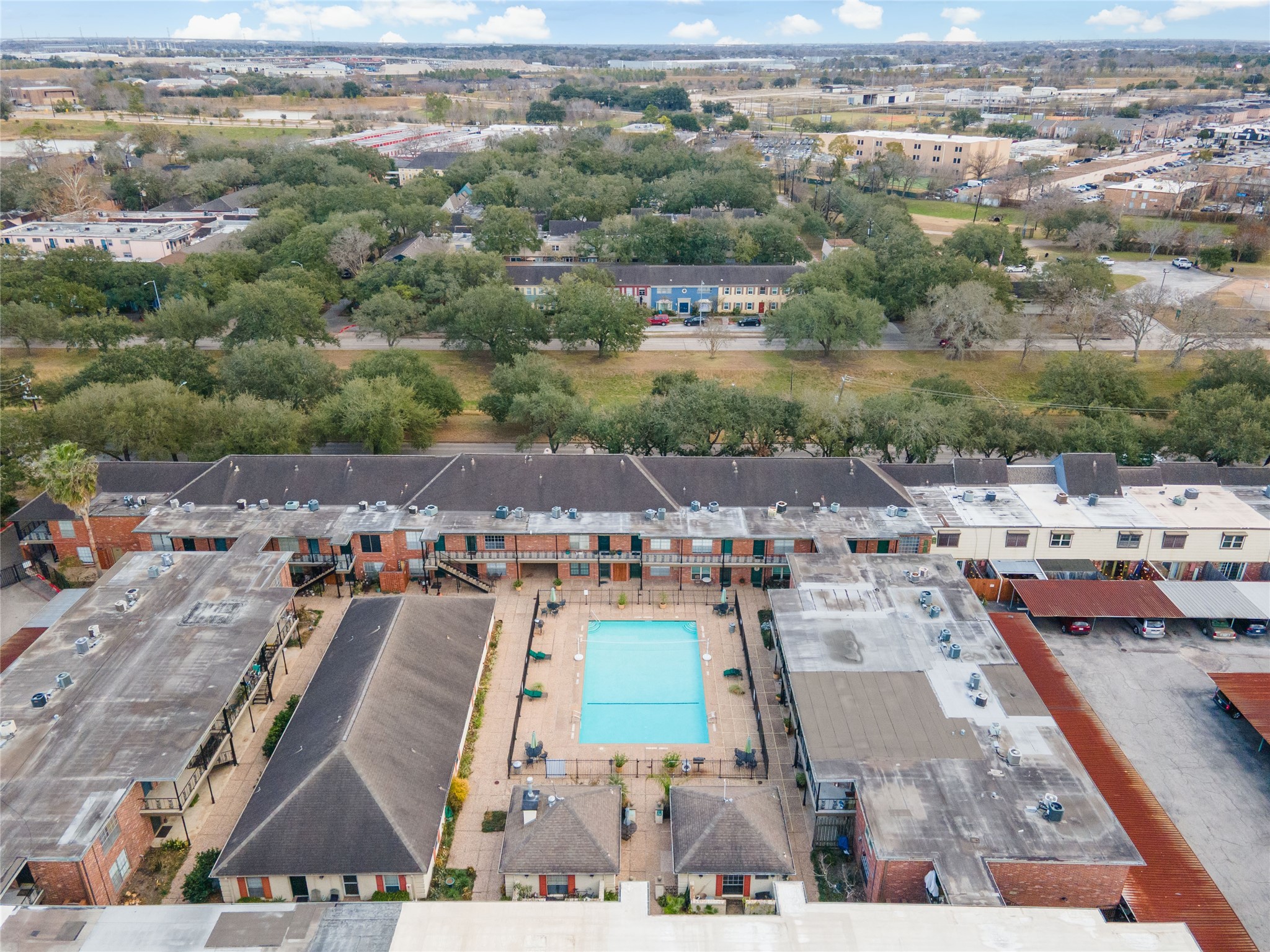 11540 Chimney Rock Road, Unit 117 Houston, TX 77035 - Photo 38 of 38 an aerial view of a city