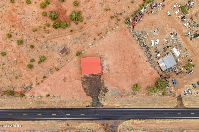 a view of a large window