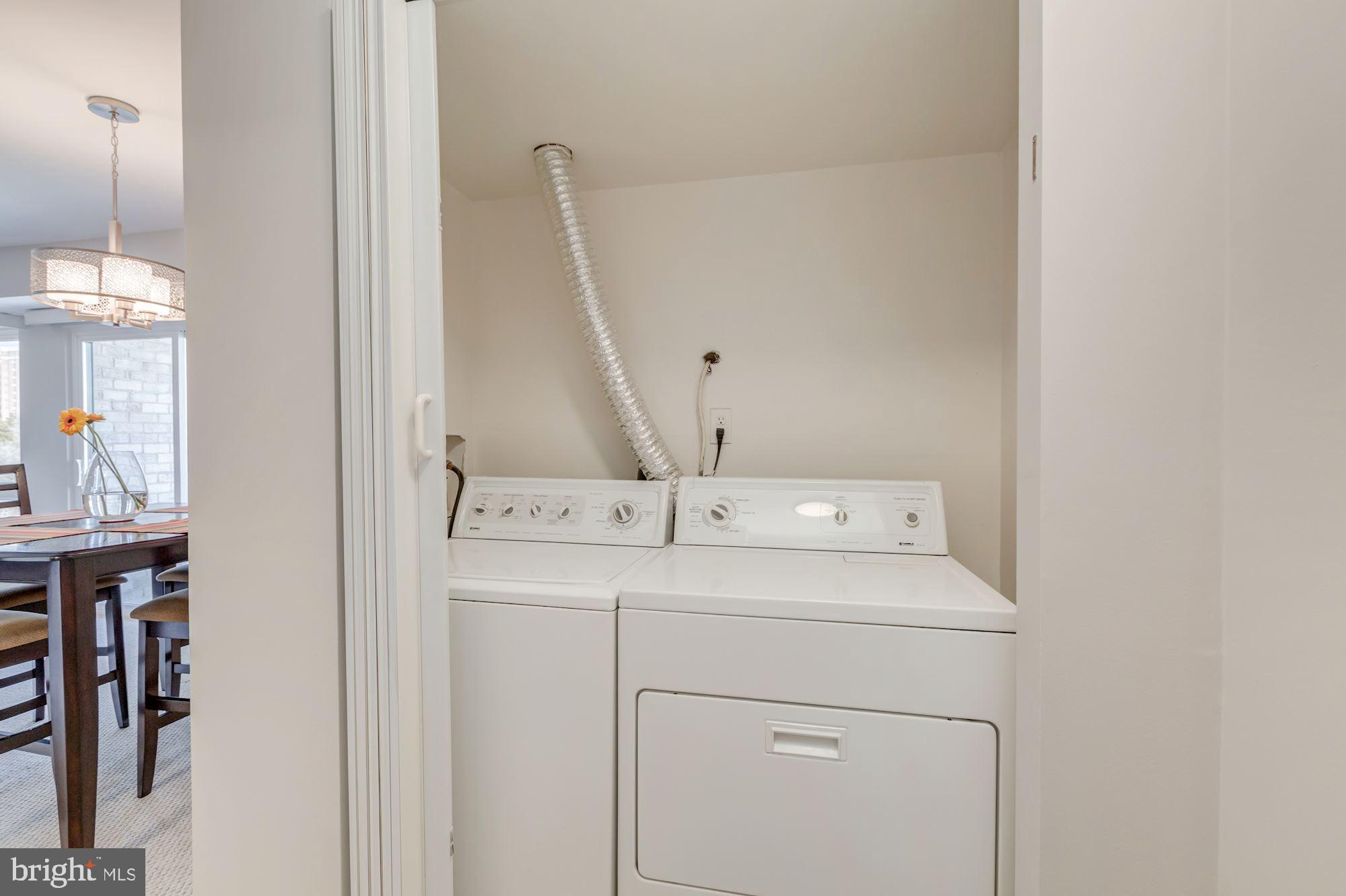 6153 Edsall Road, Unit J Alexandria, VA 22304 - Photo 15 of 17 In Unit Laundry