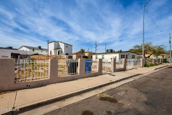 a view of a building with many windows
