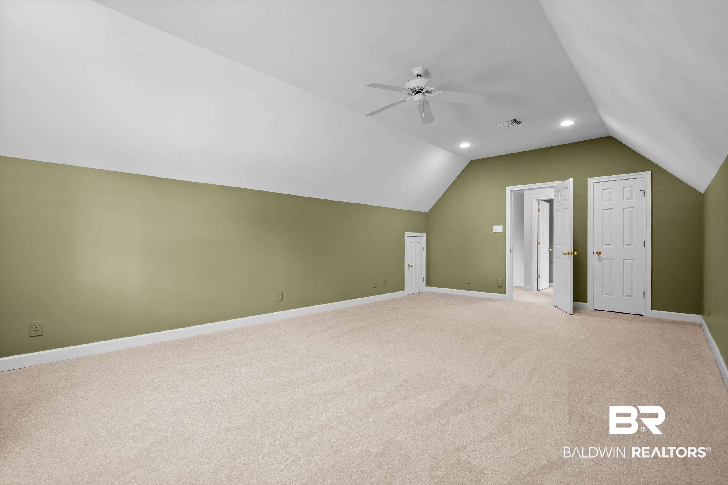 104 Pebble Court Fairhope, AL 36532 - Photo 40 of 73 Huge bedroom 4 with closet and big attic storage area