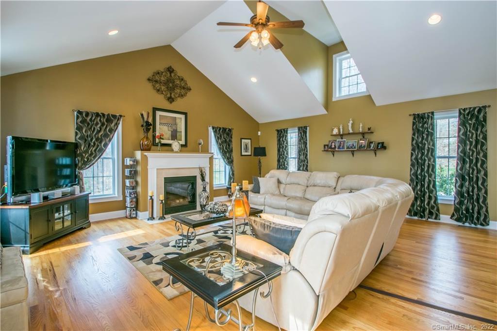 146 Linkfield Road Watertown, CT 06795 - Photo 1 of 1 Spectacular Family Room with gas fireplace, cathedral ceilings and hard wood floors. Great place to cozy up and binge watch!!