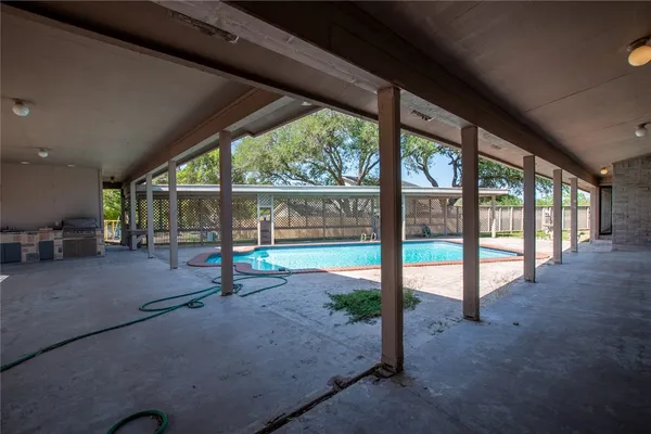 a view of outdoor space with porch