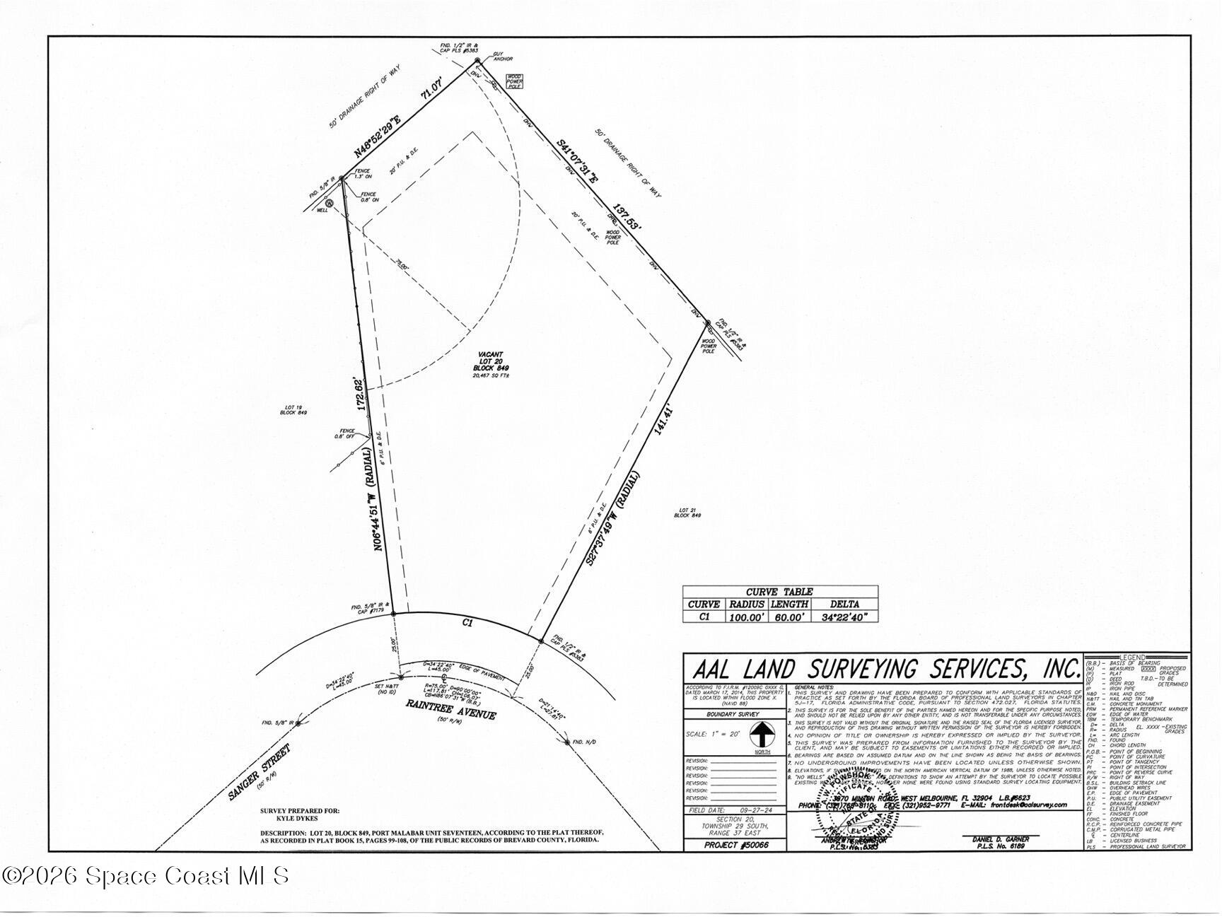 1805 Raintree Avenue Southeast Palm Bay, FL 32909 - Photo 4 of 14 Survey (96)