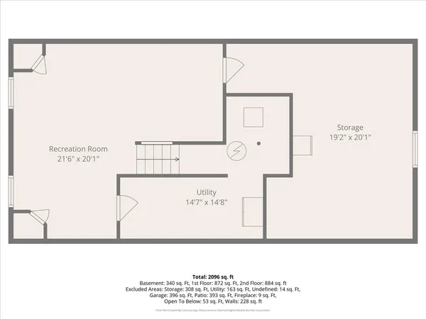 a picture of a floor plan