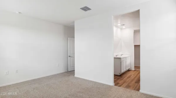 a view of room and closet