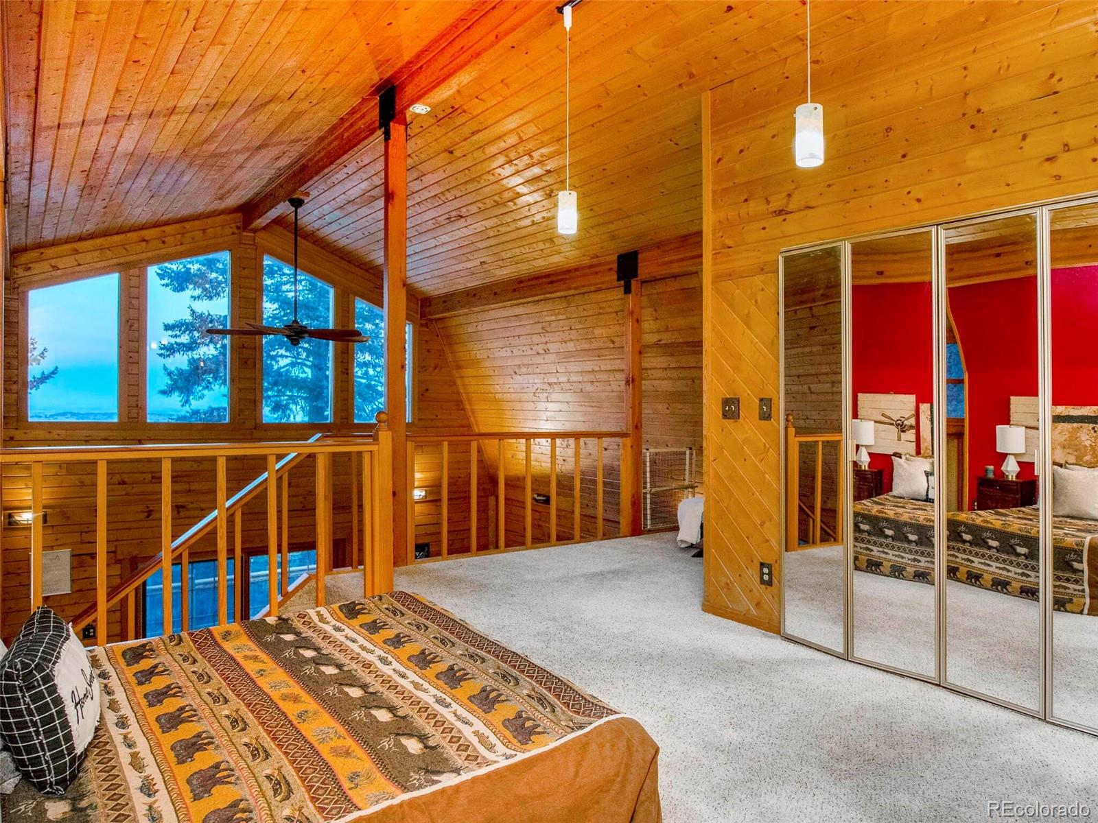 25633 Independence Trail Evergreen, CO 80439 - Photo 19 of 39 a view of a balcony