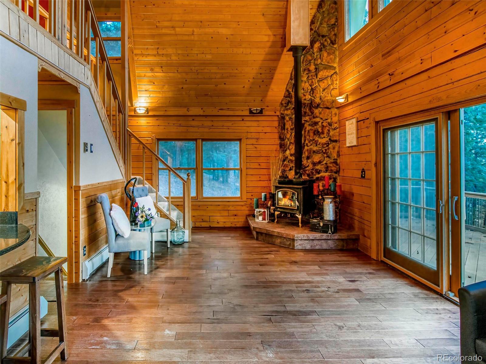 25633 Independence Trail Evergreen, CO 80439 - Photo 10 of 39 a view of outdoor space with seating space