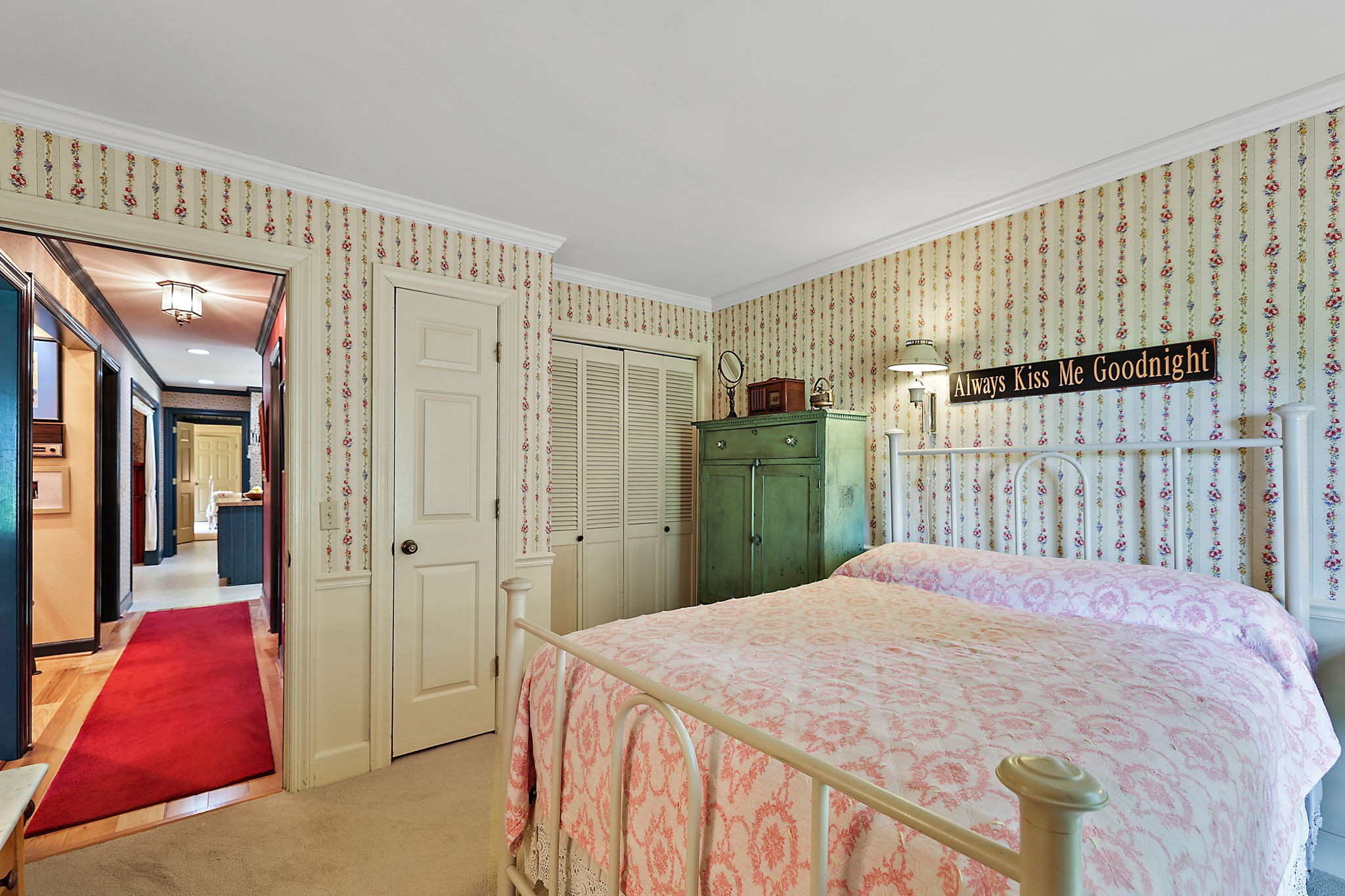 7797 Murfreesboro Road Lebanon, TN 37090 - Photo 43 of 57 a bedroom with a bed and a large mirror