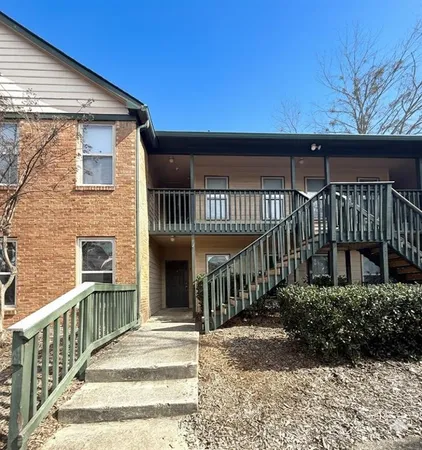 a view of a house with a porch