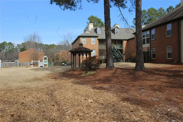 a view of a house with a window
