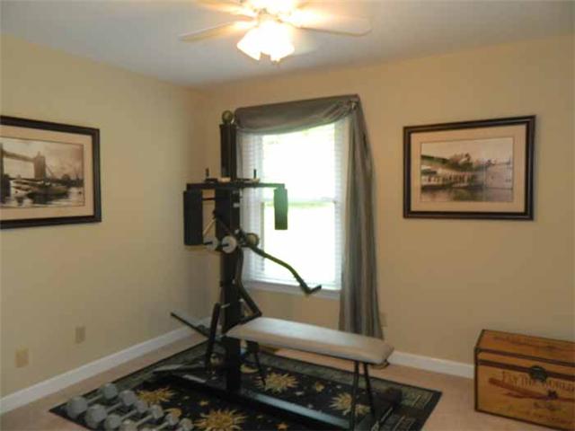 4517 Chandler Road Hermitage, TN 37076 - Photo 16 of 20 Fourth Bedroom: 12 x 10 Located on the main level, this room offers a large closet, new carpet, new fixtures and wood blinds -