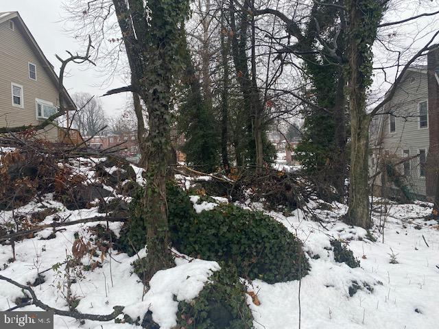 5605 Liberty Heights Avenue Baltimore, MD 21207 - Photo 4 of 6 a backyard of a house with lots of green space