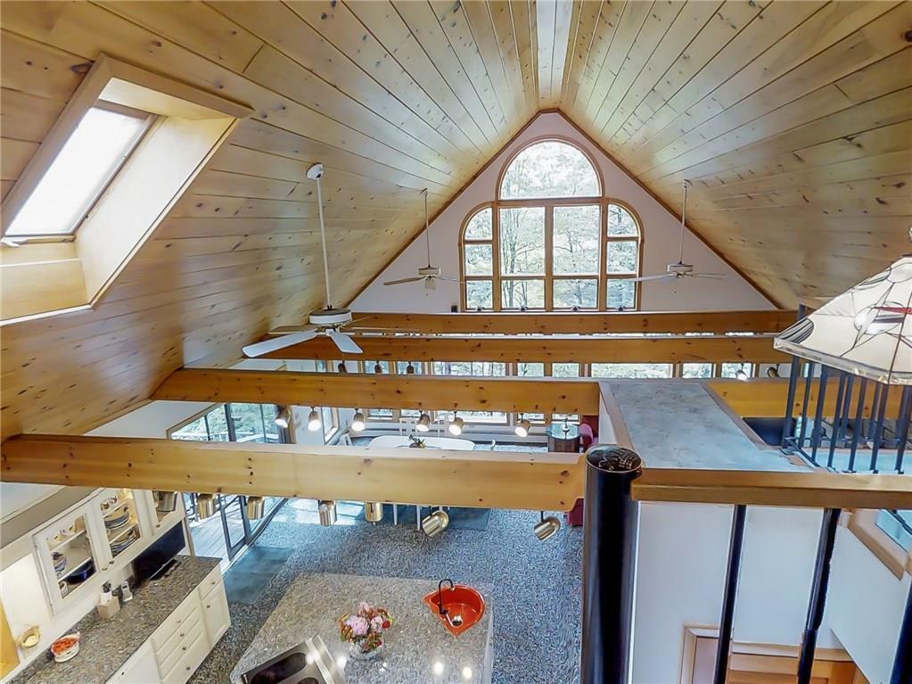 355 Gore Road Naples, ME 04055 - Photo 22 of 33 Loft above the main living area.