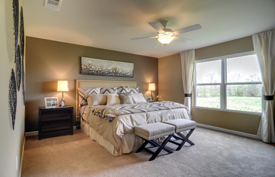 1433 Old Stone Road, Unit 697 Lebanon, TN 37087 - Photo 13 of 20 a bed sitting in a bedroom next to a window