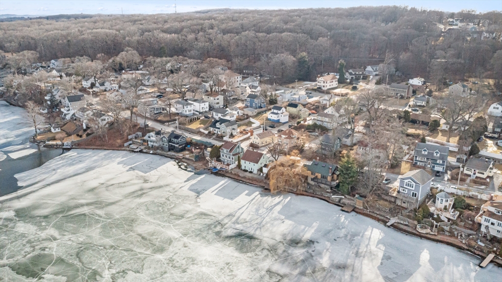 327 Bridle Path Worcester, MA 01604 - Photo 36 of 40 a view of a yard with snow on the road