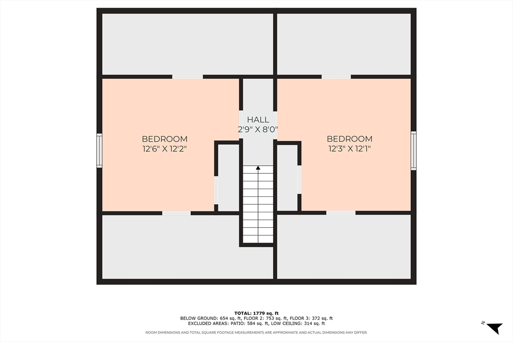 327 Bridle Path Worcester, MA 01604 - Photo 39 of 40 a picture of a floor plan
