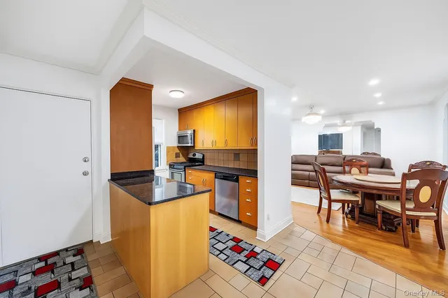 a view of a storage room with racks