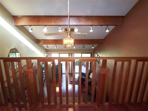 18 Dunham Road Freetown, MA 02702 - Photo 15 of 28 a view of staircase and a projector room