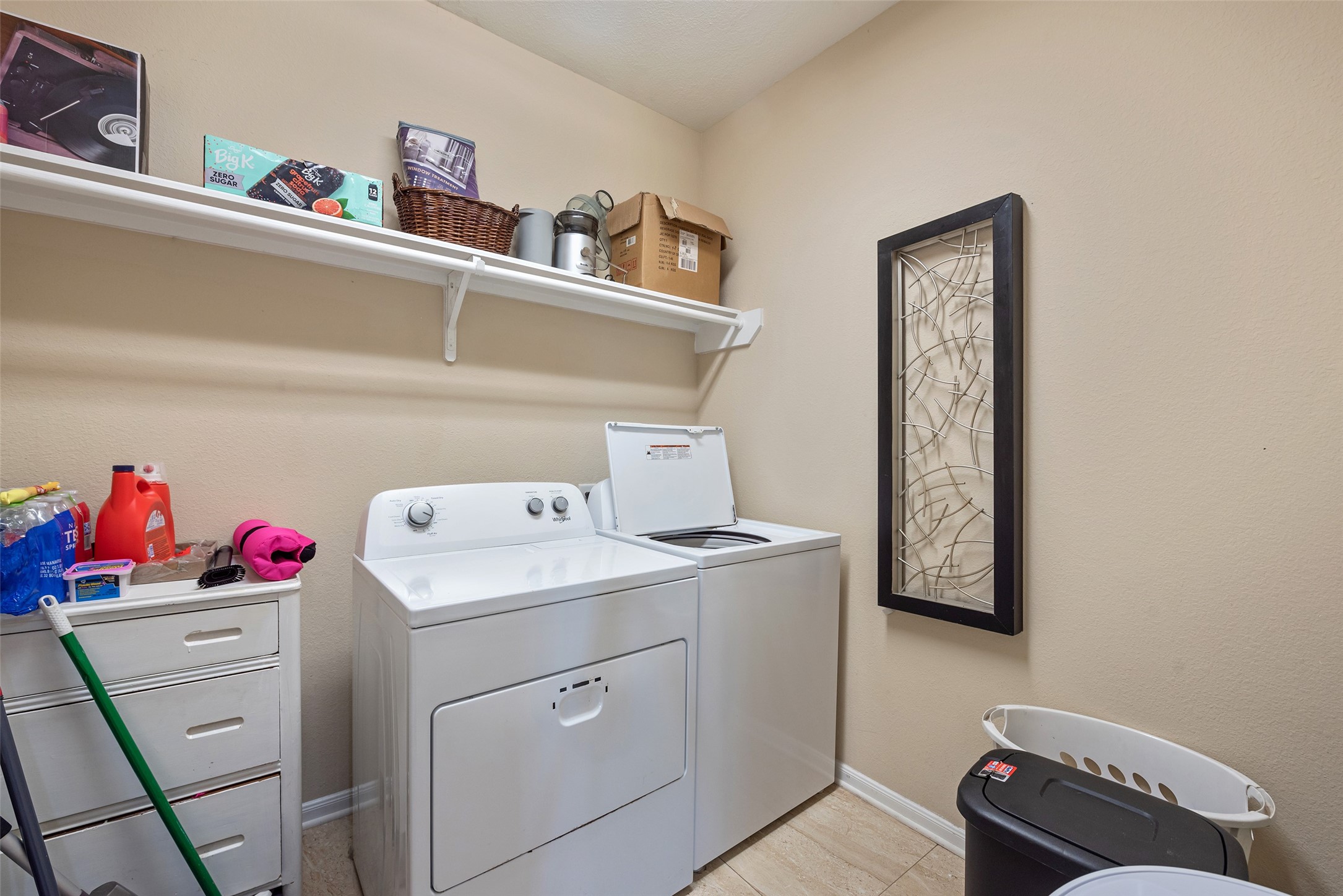 3554 Bennett Trails Drive Spring, TX 77386 - Photo 8 of 44 a utility room with dryer and washer