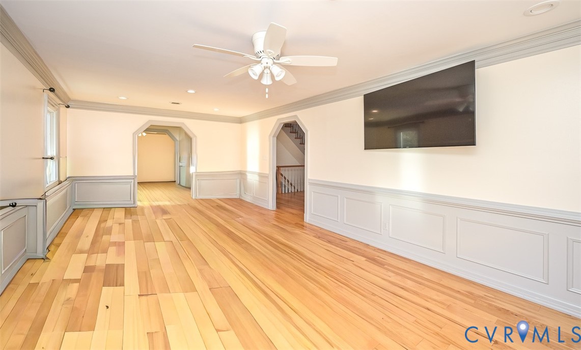 425 Starview Lane Gum Spring, VA 23065 - Photo 15 of 50 a view of a living room with a fireplace