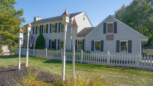 a view of a house with a garden