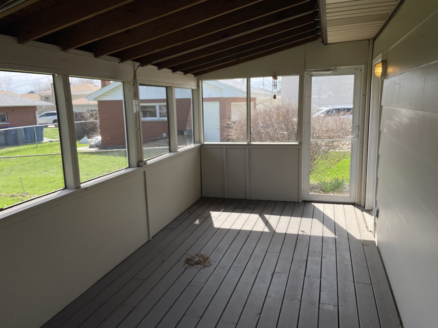 10335 Laporte Avenue Oak Lawn, IL 60453 - Photo 15 of 17 a view of a porch with wooden floor and outdoor space
