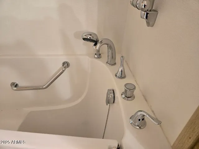 a house view with a backyard space