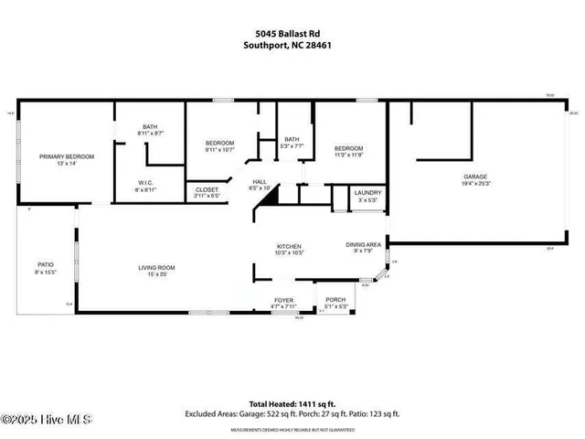 $1,995 | 5045 Ballast Road, Southport, NC 28461