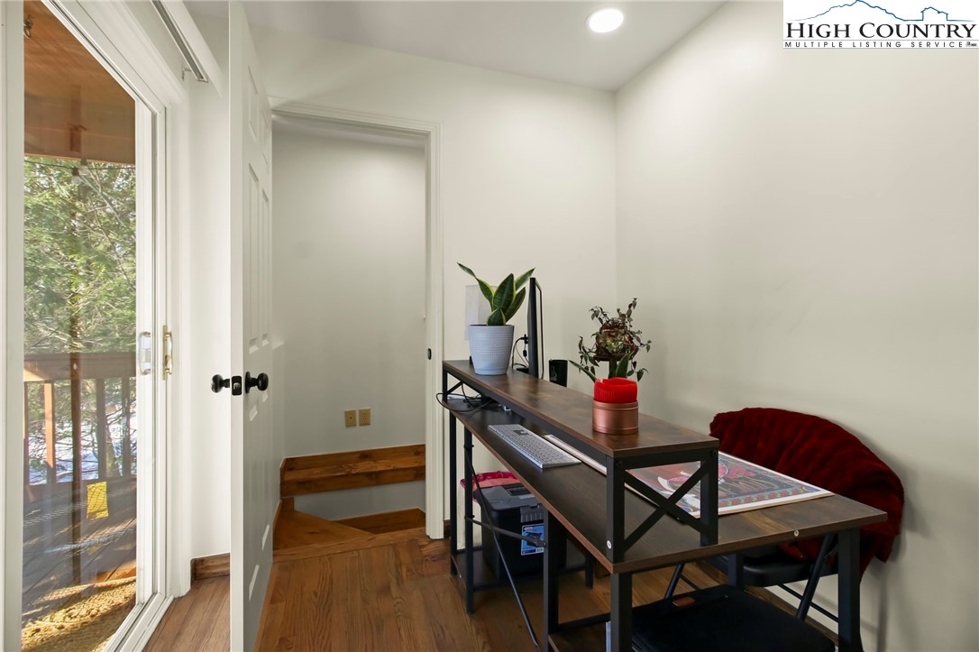 282 Charles Street Boone, NC 28607 - Photo 24 of 47 a dining room with furniture and wooden floor