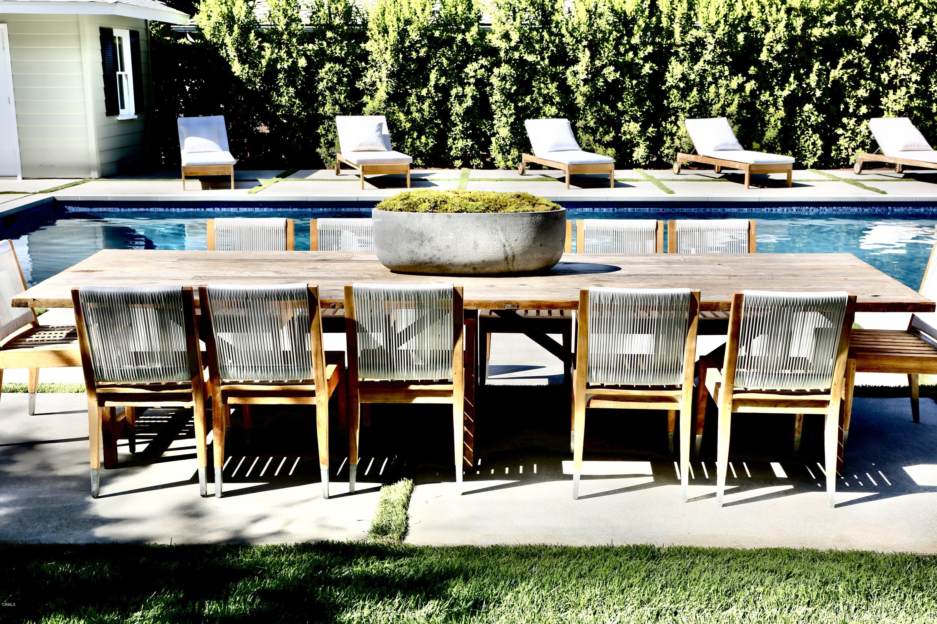 300 Wigmore Drive Pasadena, CA 91105 - Photo 50 of 59 a view of outdoor kitchen with seating area