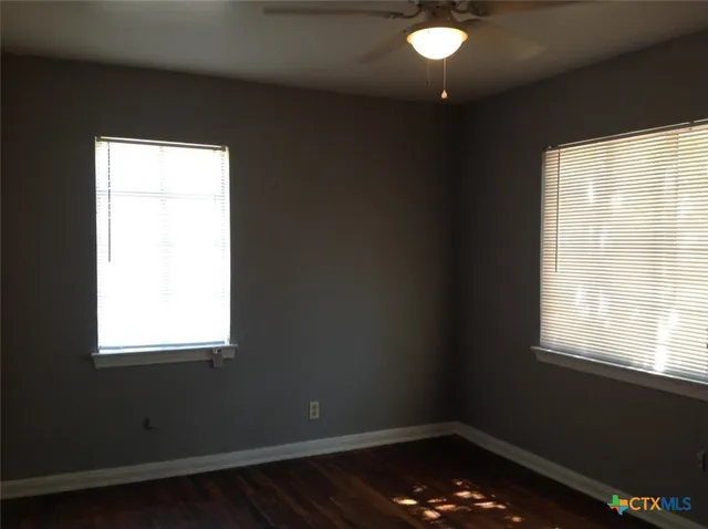 a small space with a window