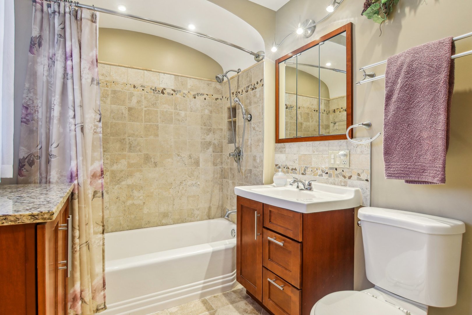 38 Northgate Road Riverside, IL 60546 - Photo 26 of 52 a bathroom with a sink a toilet and shower