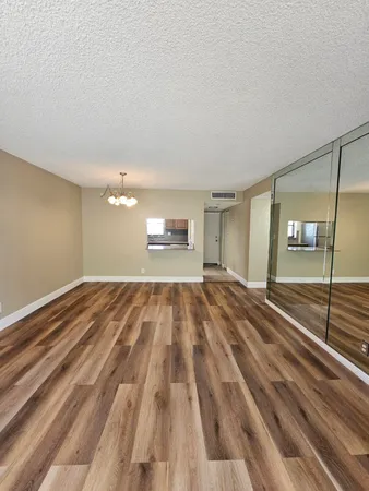 a view of empty room