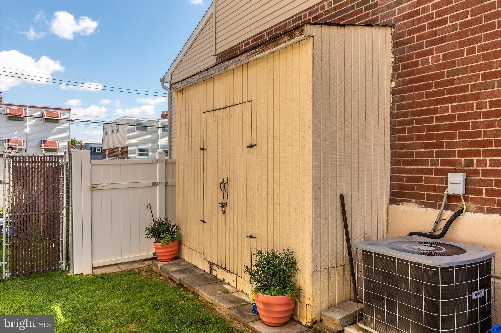 3461 Holyoke Road Philadelphia, PA 19114 - Photo 44 of 44 Storage Shed On Side Of Home