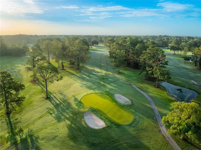 a view of a lake with a mountain
