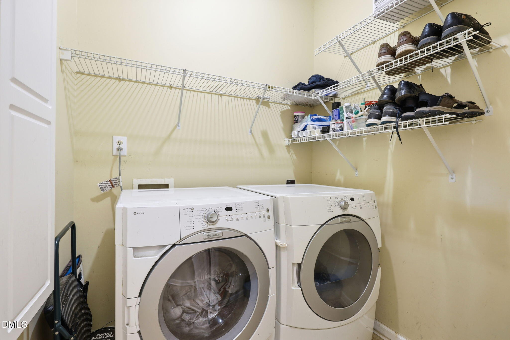 9105 Willow Valley Court Raleigh, NC 27617 - Photo 18 of 51 a utility room with dryer and washer