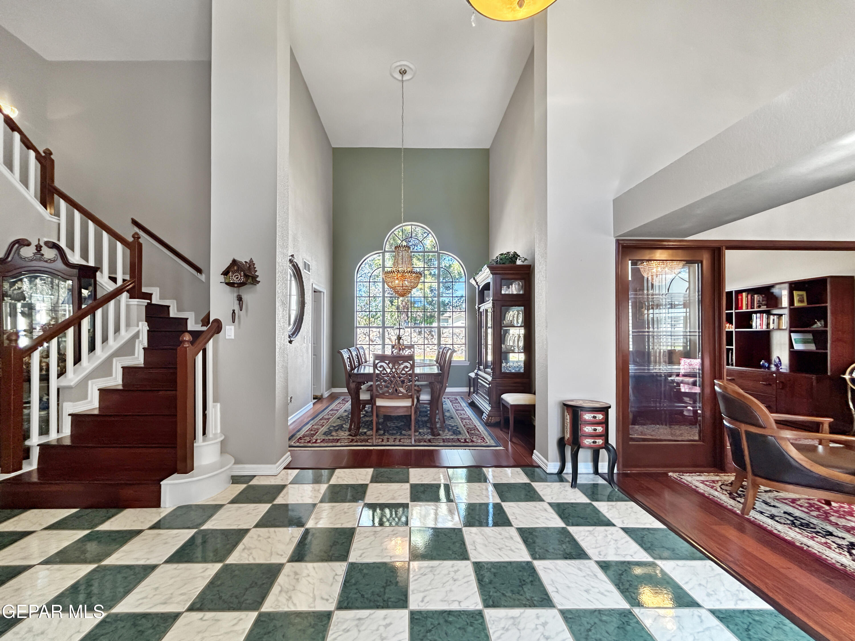 1109 Noble Ridge Way El Paso, TX 79912 - Photo 2 of 73 Foyer to Formal Dining Room