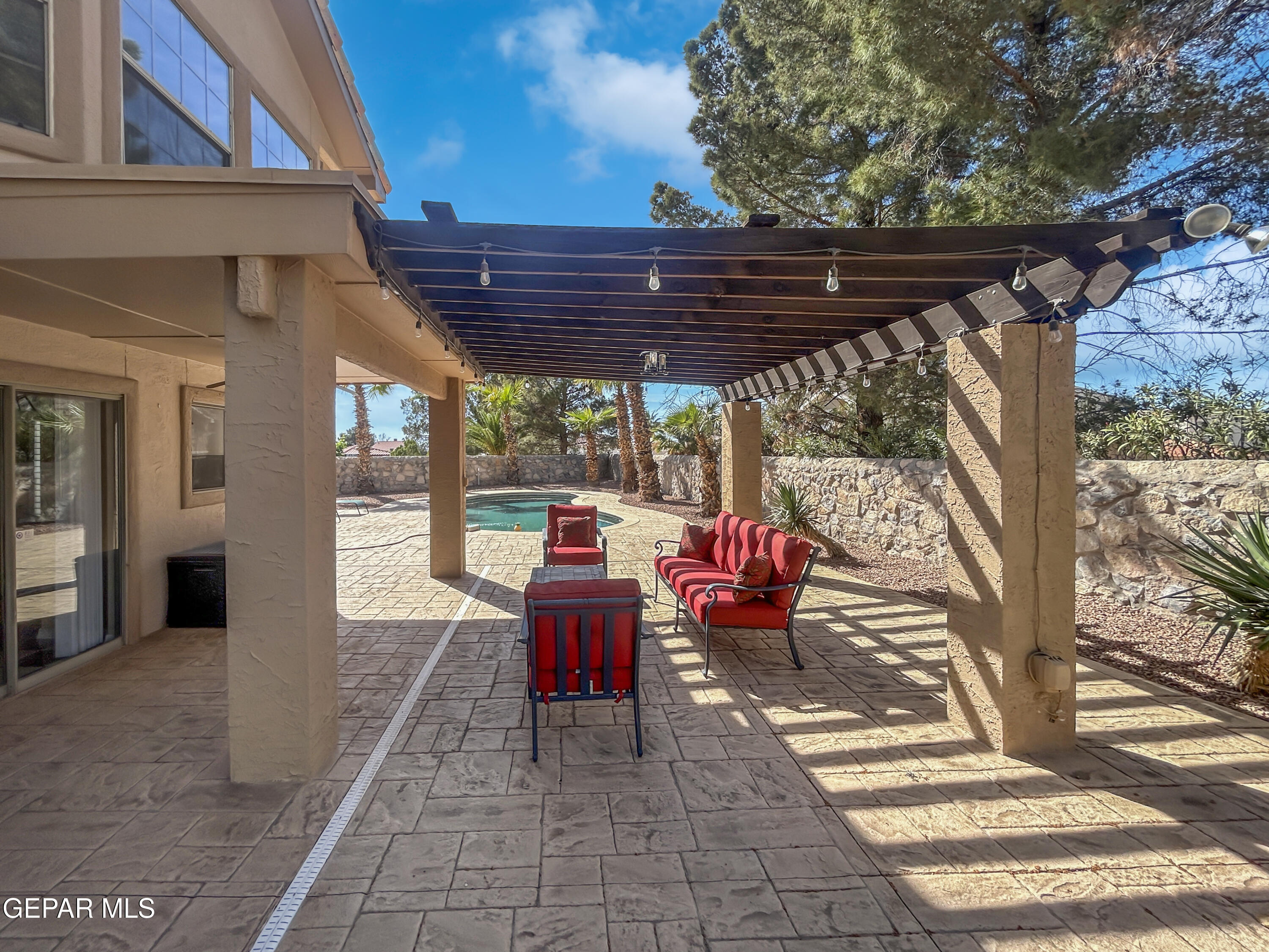 1109 Noble Ridge Way El Paso, TX 79912 - Photo 56 of 73 Exterior Seating Area 1