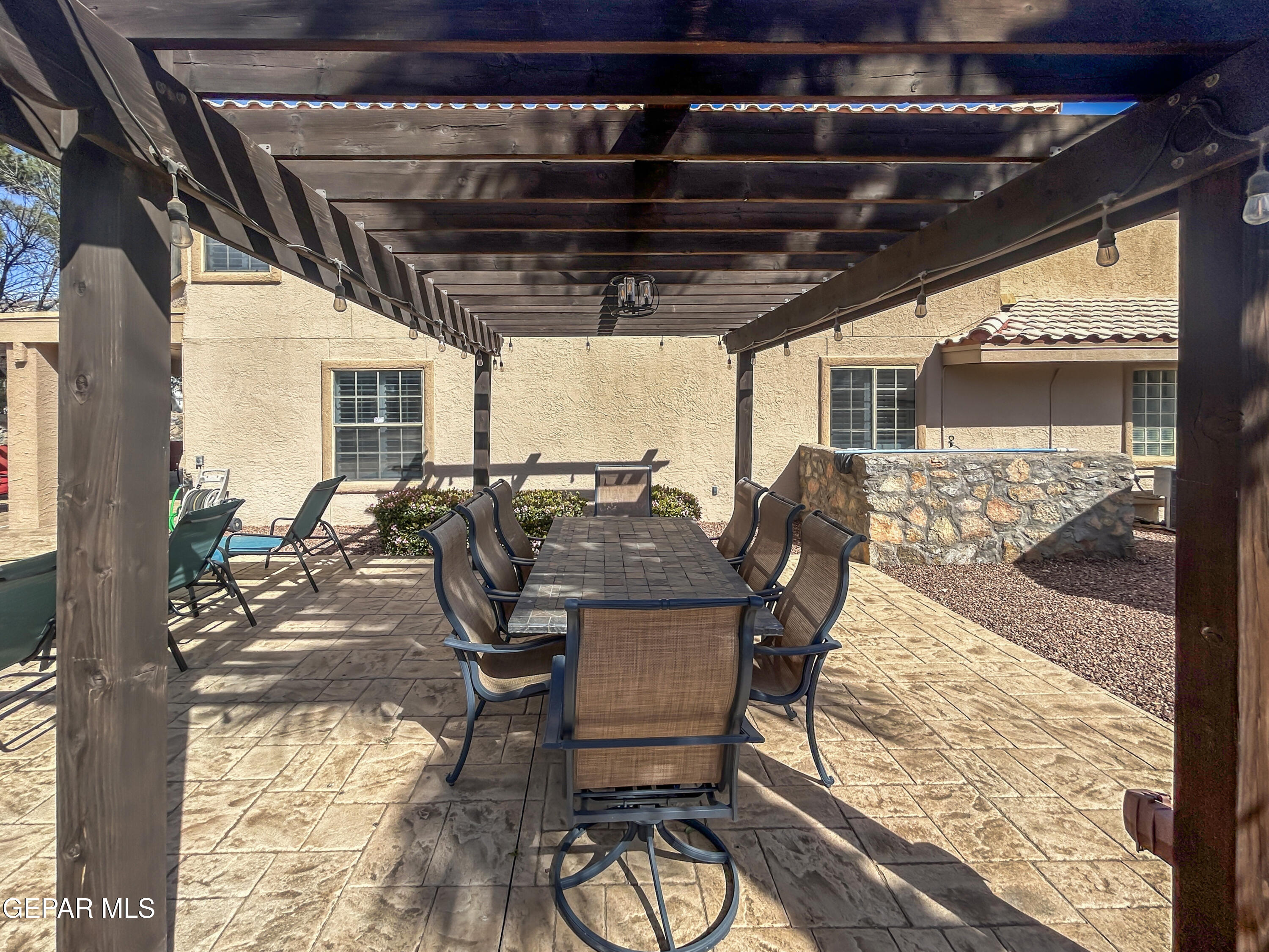 1109 Noble Ridge Way El Paso, TX 79912 - Photo 65 of 73 Exterior Dining Area 1
