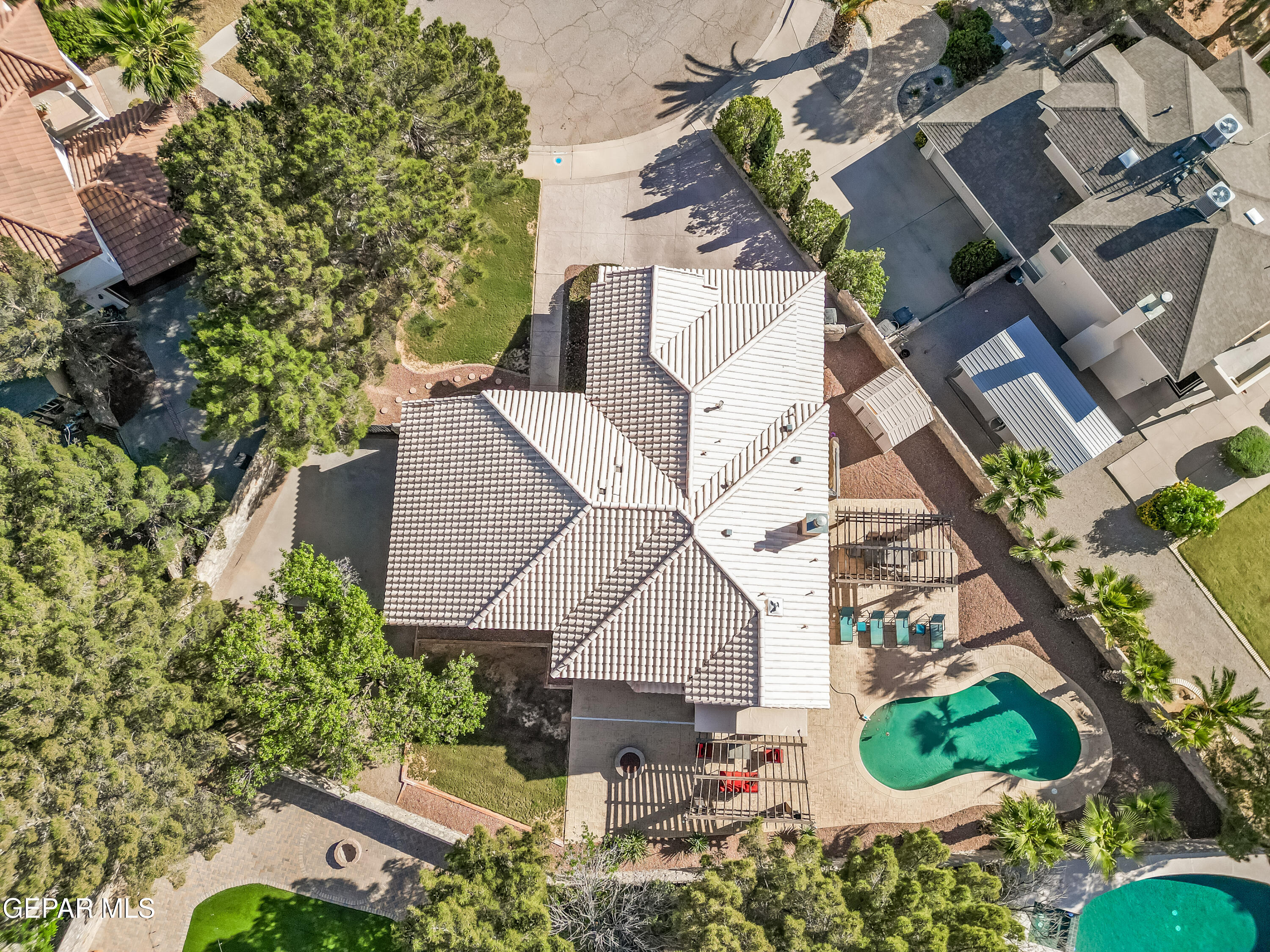 1109 Noble Ridge Way El Paso, TX 79912 - Photo 71 of 73 drone-overhead