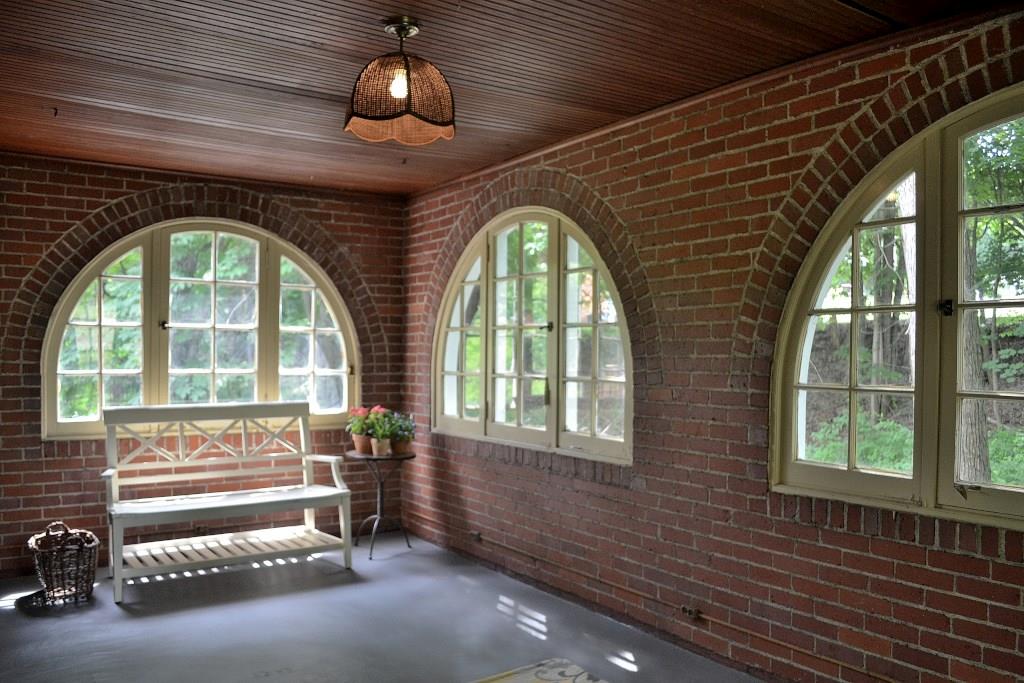 5600 Meridian Road Gibsonia, PA 15044 - Photo 2 of 25 This enclosed porch with its bead-board ceiling and architecturally satisfying windows is the perfect place for morning coffee and a book. It's also a great space for the kids to play, or entertain guests on a cool evening, and. . . maybe it would be a perfect place for Grandma to enjoy a quiet nap.
