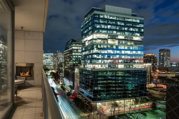 a front view of a building