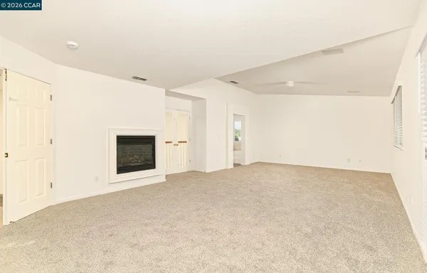 a view of empty room